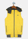 Boys Olive Self Design Jacket