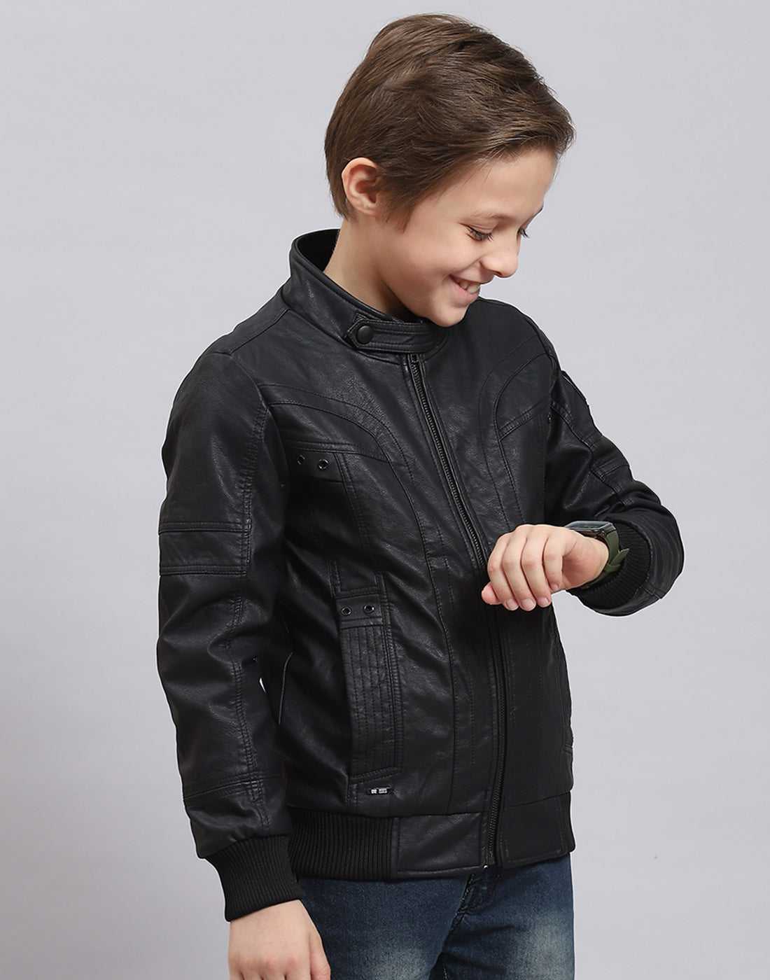 Boys black jacket hotsell