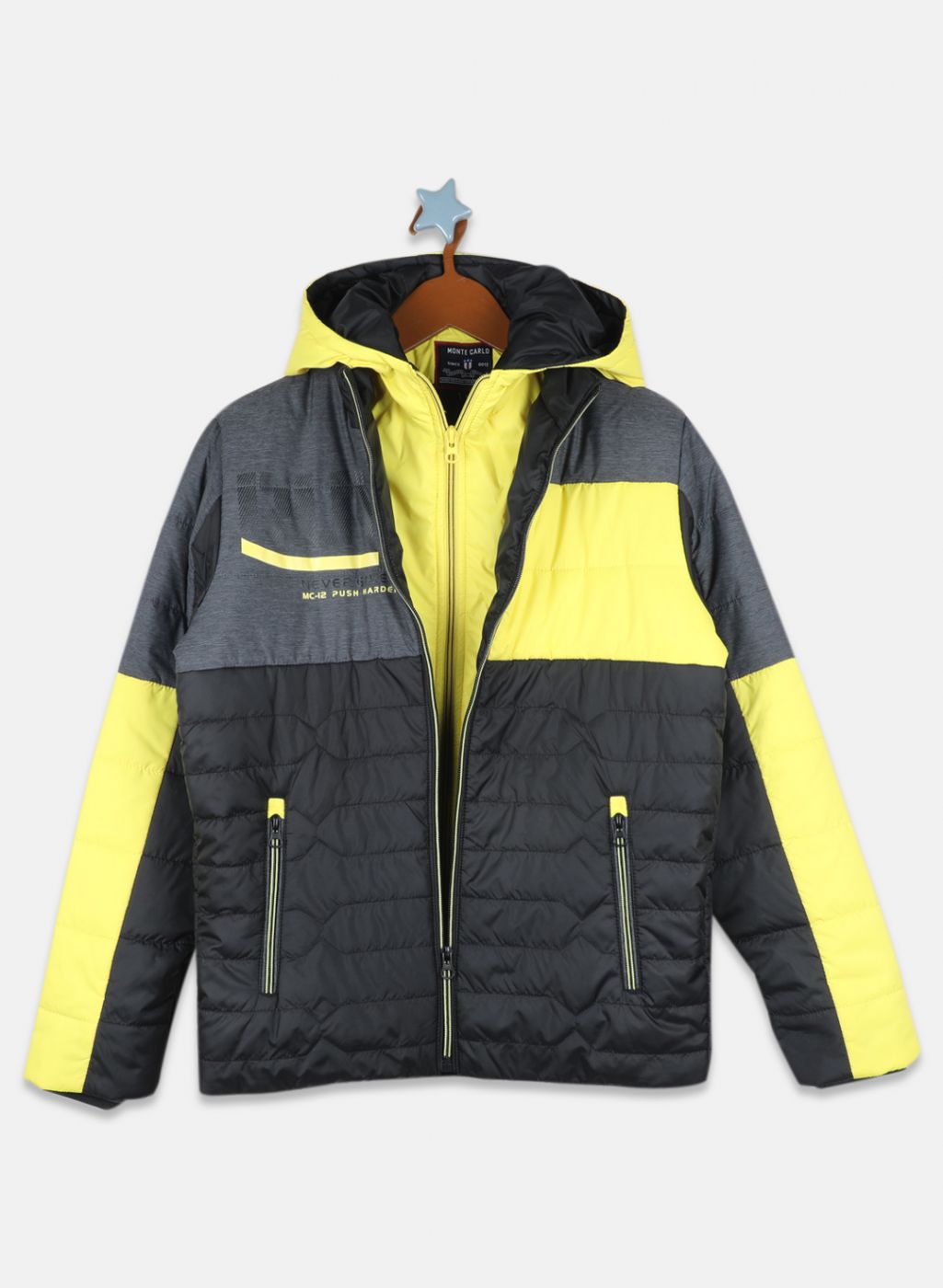 Buy Monte Carlo Kids Grey Solid Full Sleeves Jacket for Boys Clothing  Online @ Tata CLiQ