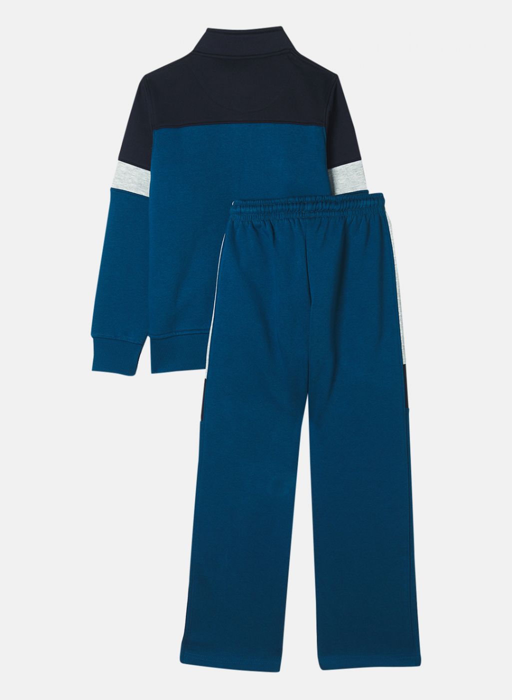 Boys Blue Printed Tracksuit