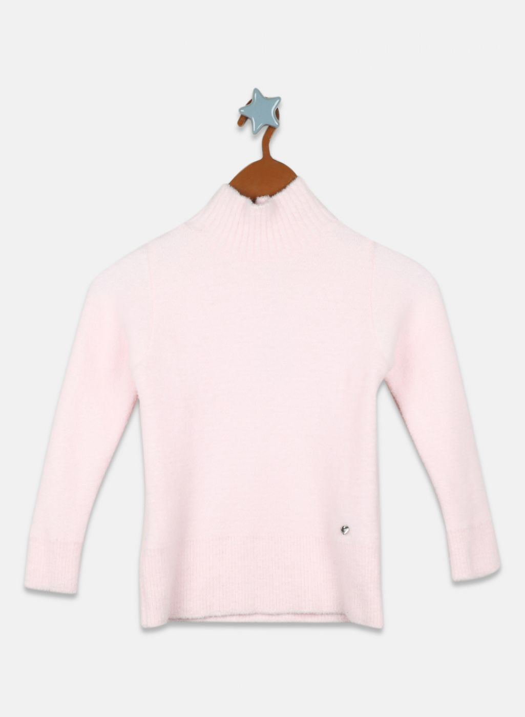 Girls Pink Solid Top