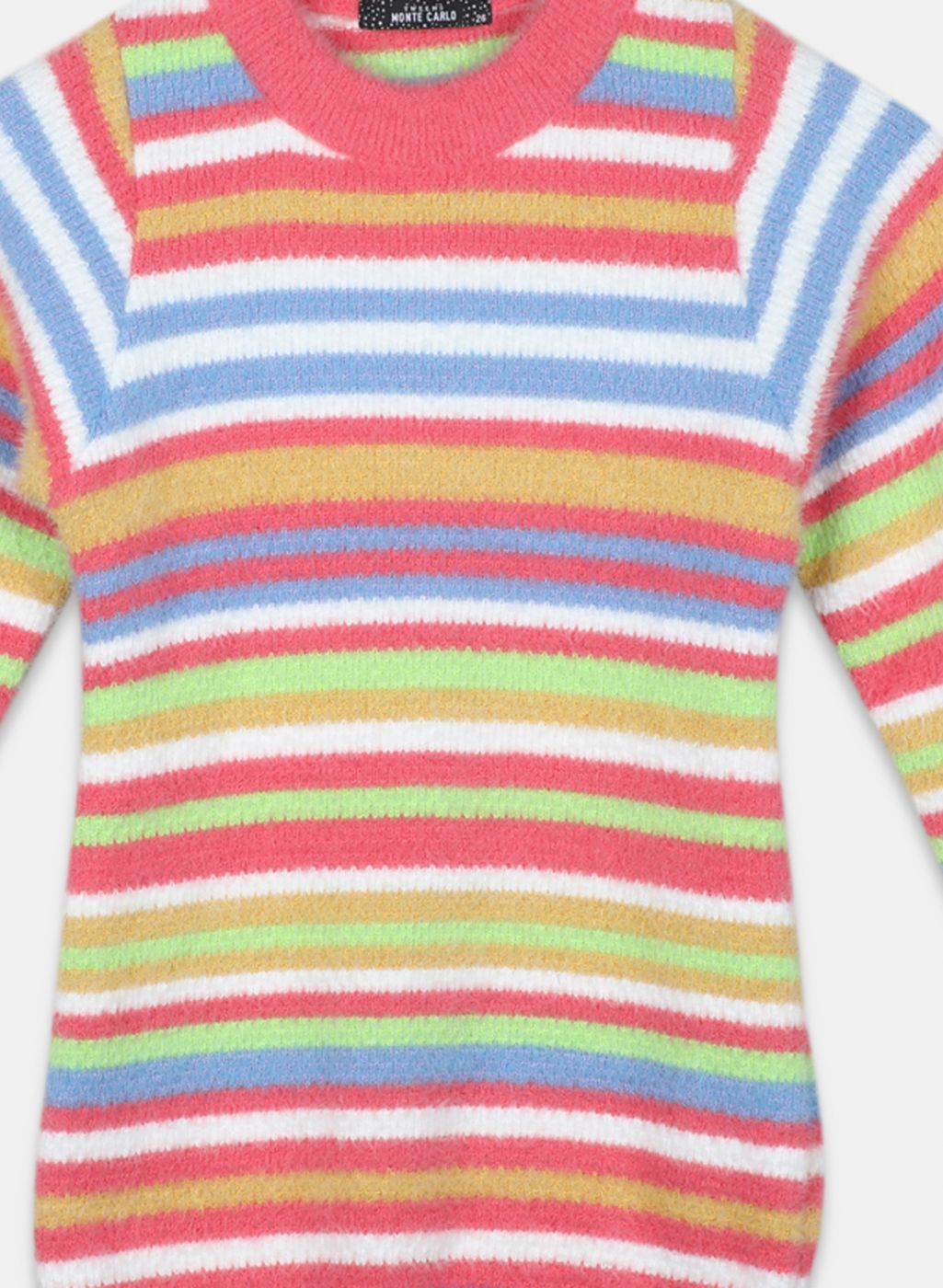 Girls Pink Stripe Top