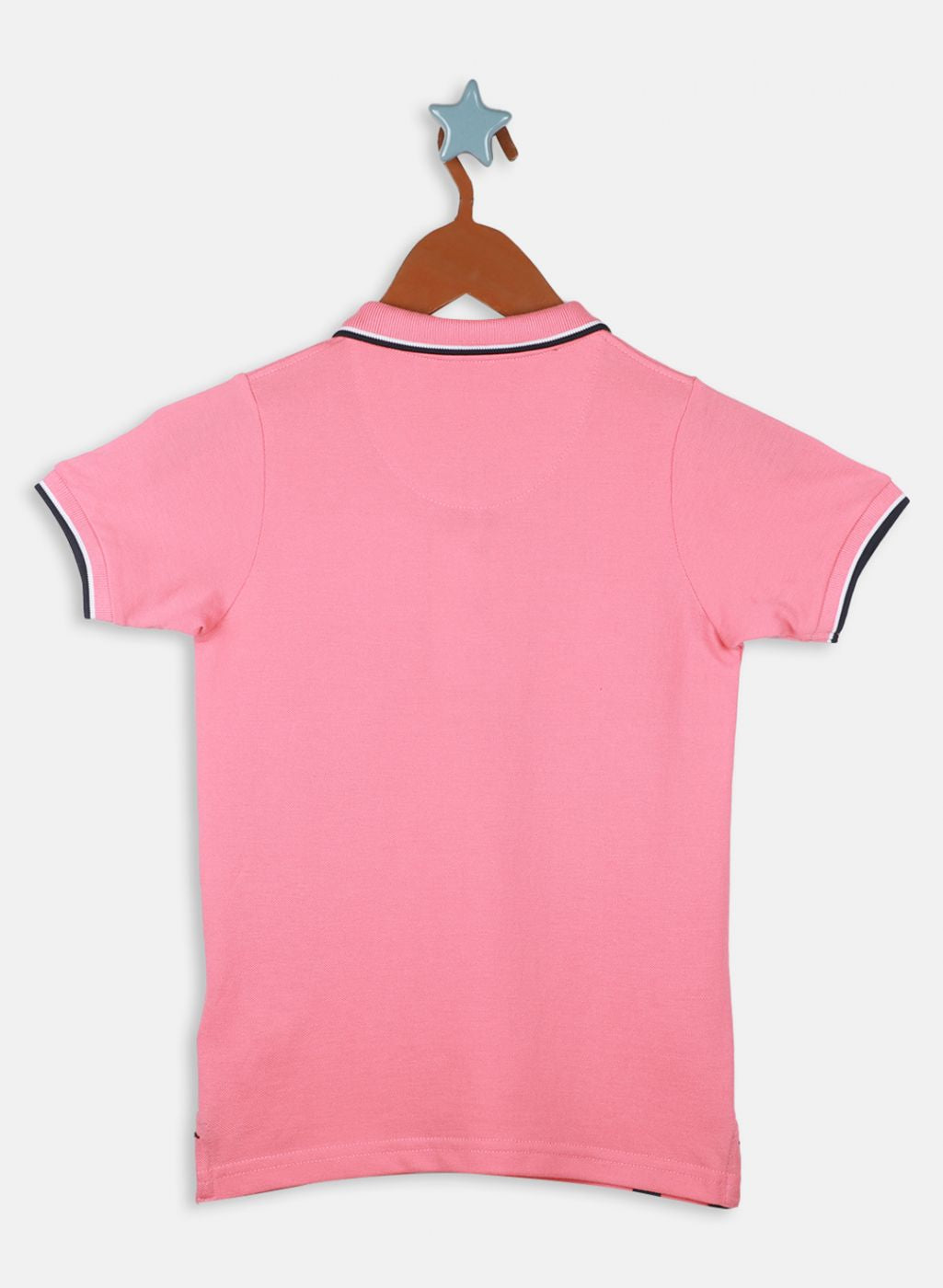 Boys Pink Printed T-Shirt