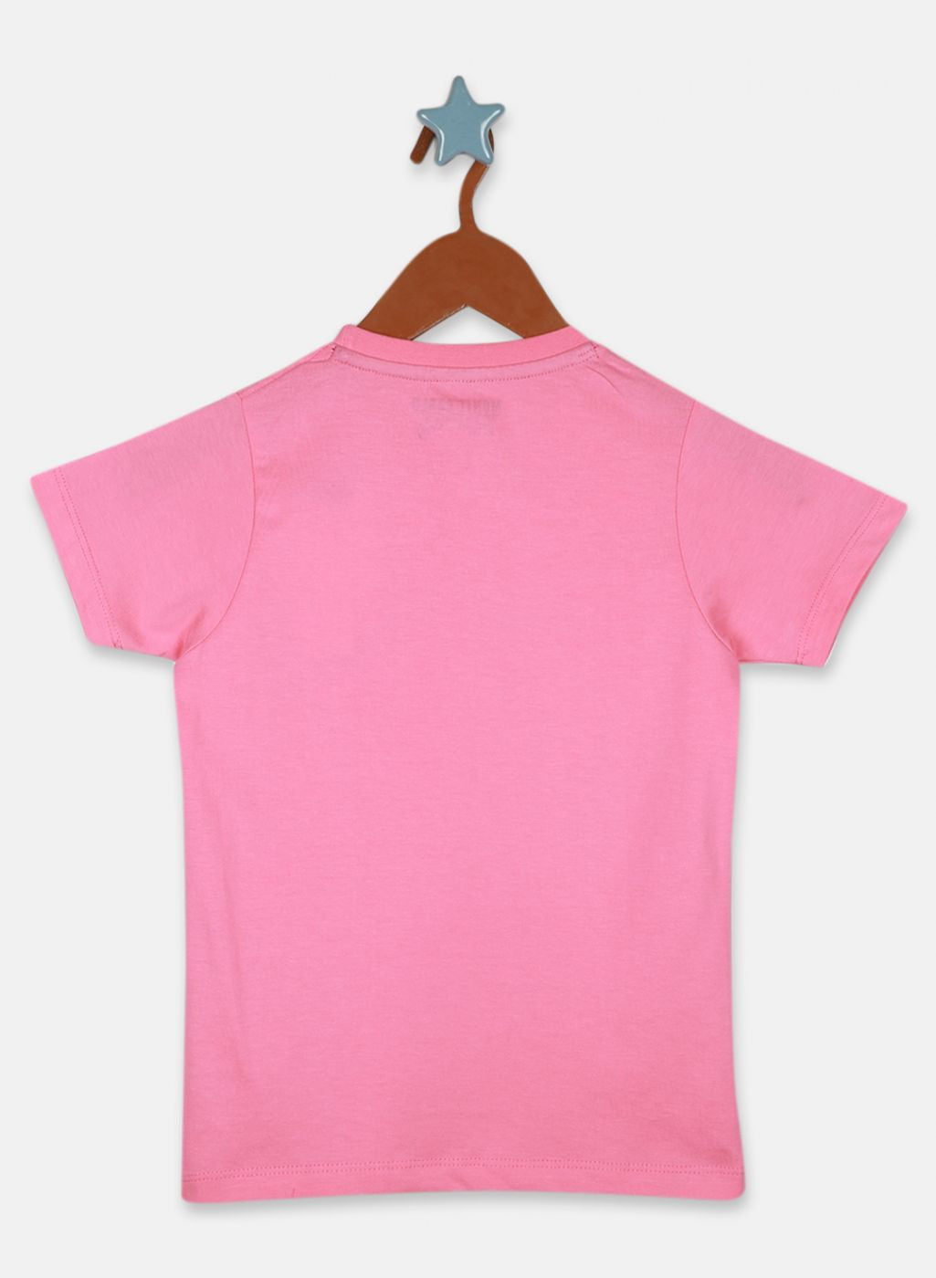 Boys Pink Printed T-Shirt