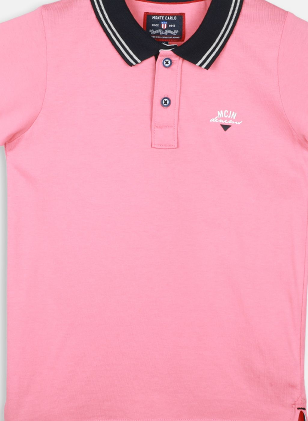 Boys Pink Printed T-Shirt