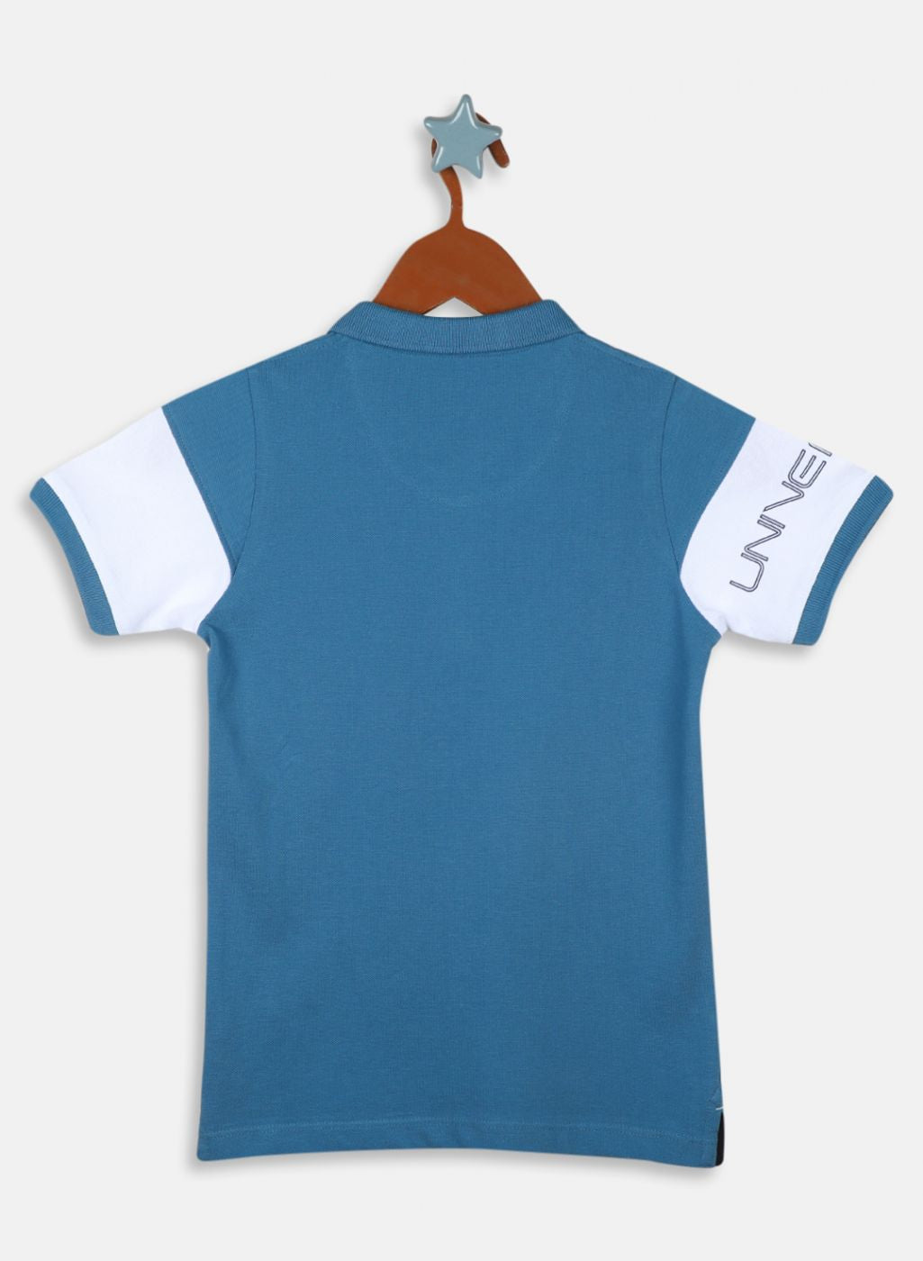 Boys Blue Printed T-Shirt