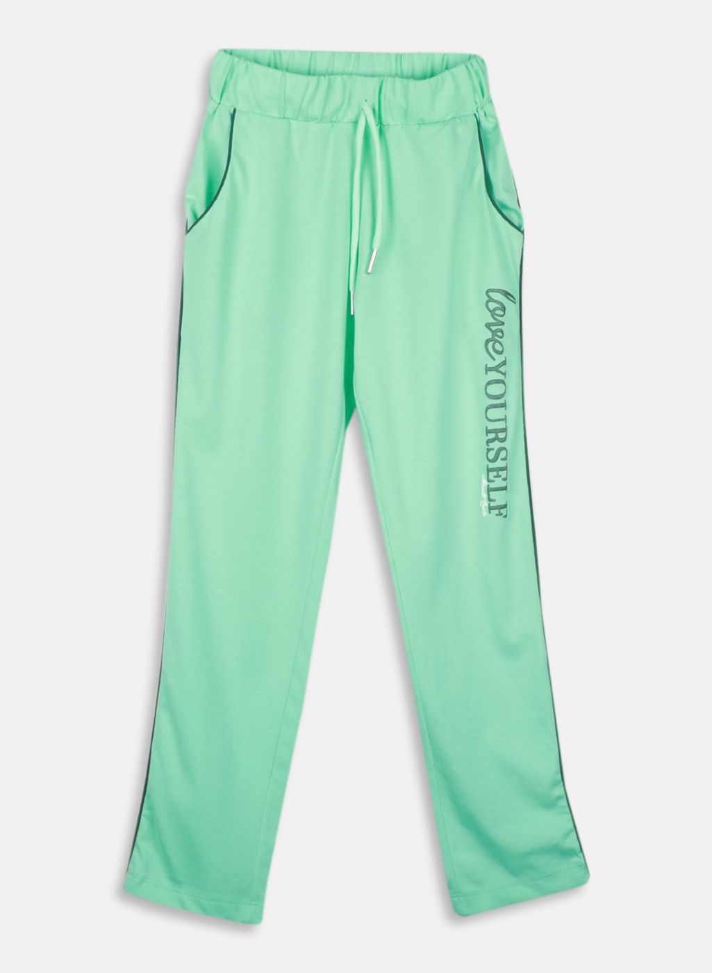 Girls Green Regular Fit Lower