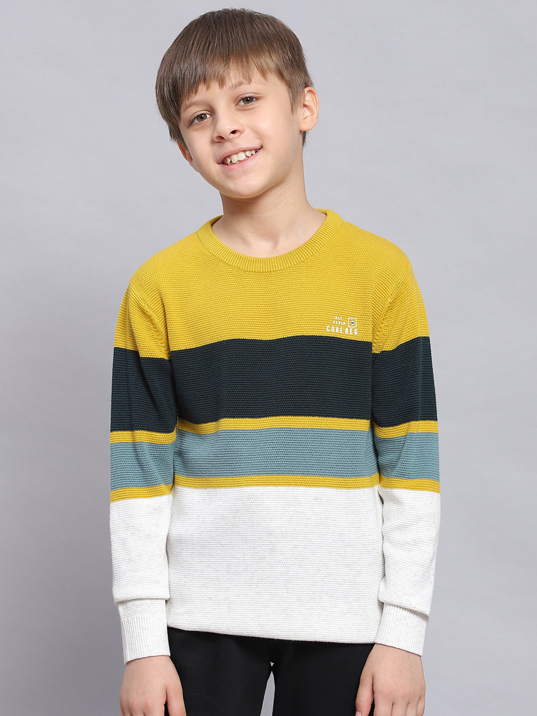 Boys on sale mustard sweater