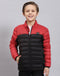 Boys Black Solid Stand Collar Full Sleeve Boys Jacket