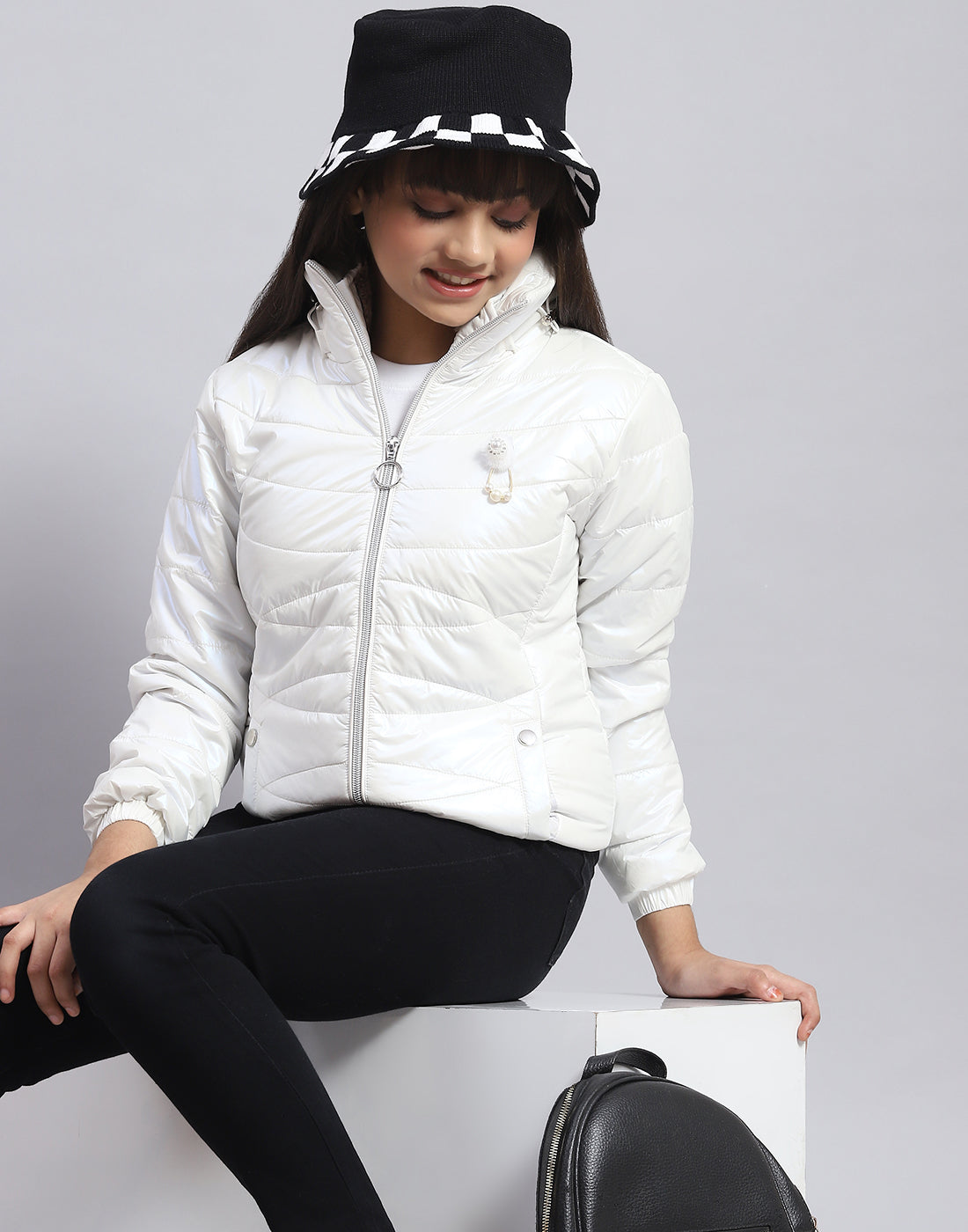 Girls hotsell white jacket