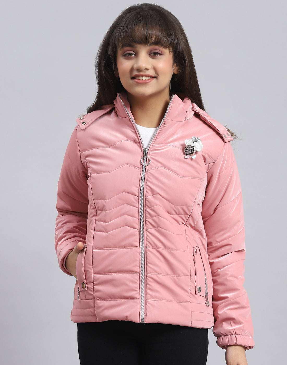 MAYORAL winter jacket Pink for girls | NICKIS.com