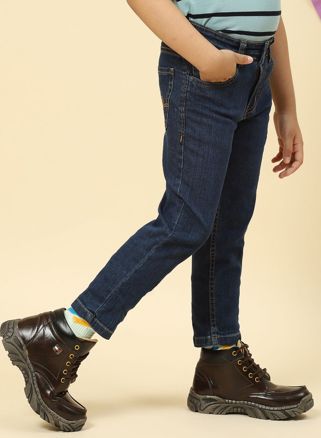 Boys Blue Slim Fit Denim