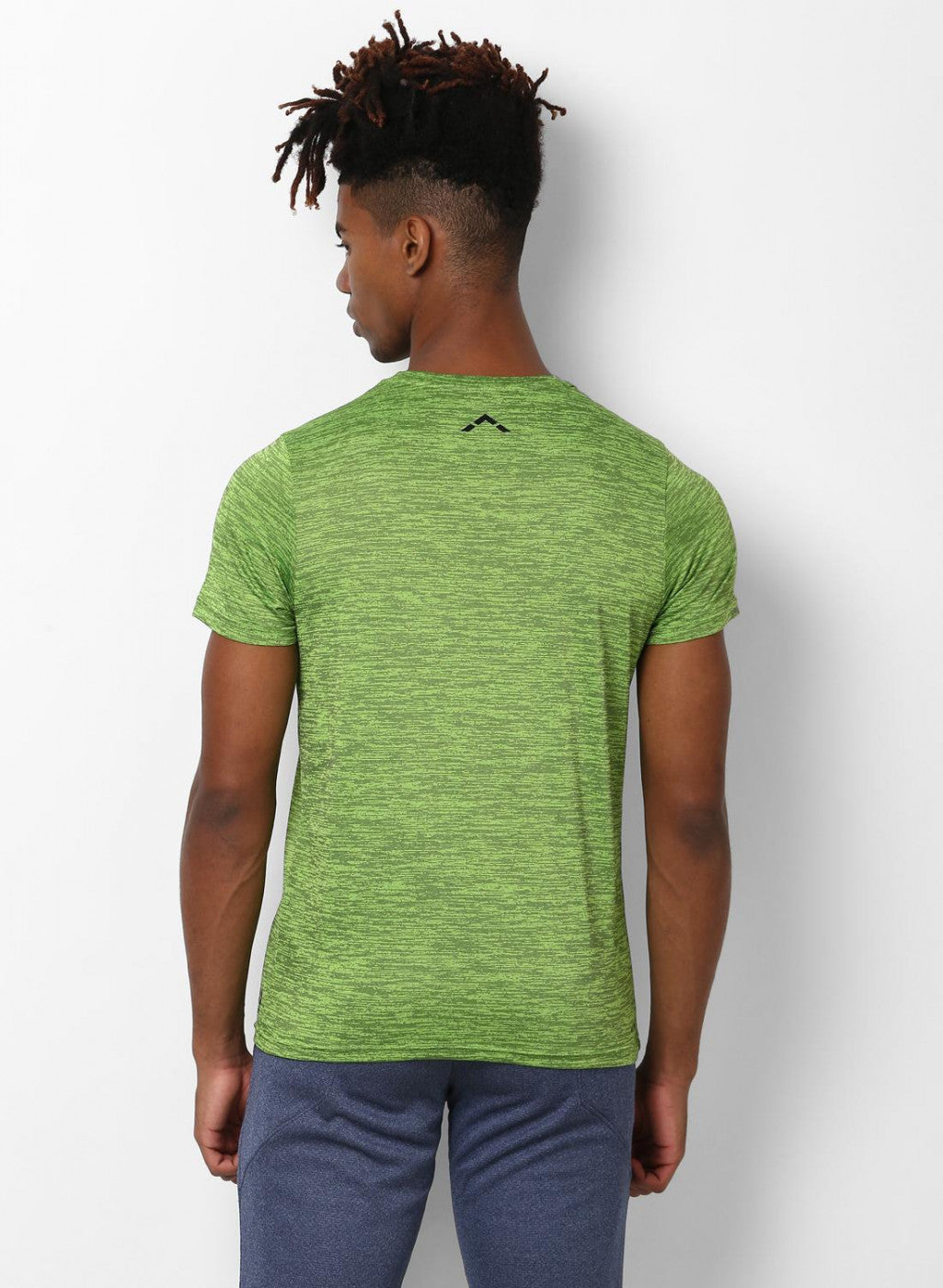 Rockit Green Round Neck Smart Fit T-Shirt