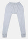 Boys Grey Solid Thermal Lower