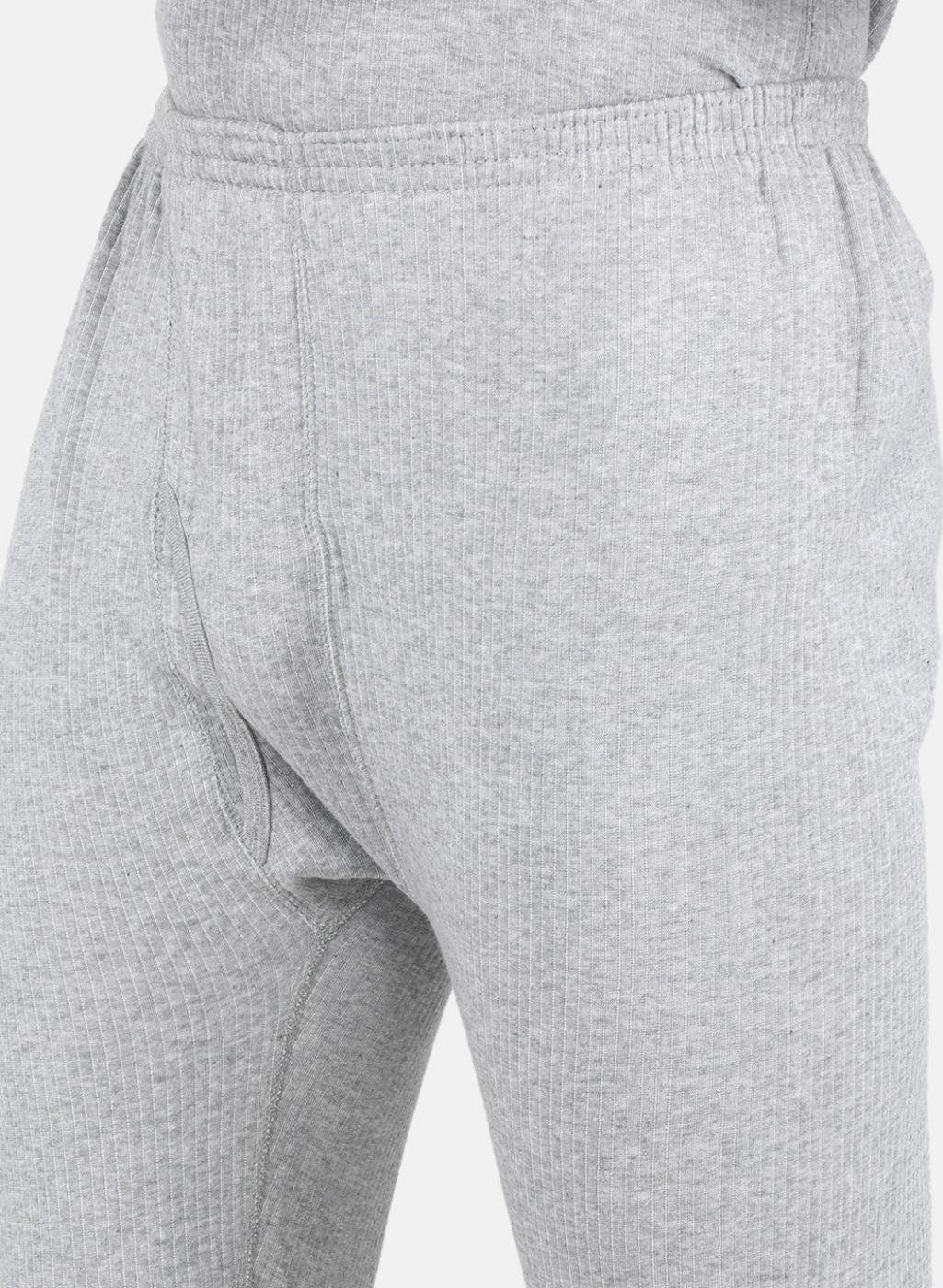 Men Grey Solid Thermal Lower