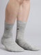 Men Pure Wool Solid Mid Calf Length Socks (1 Pair)