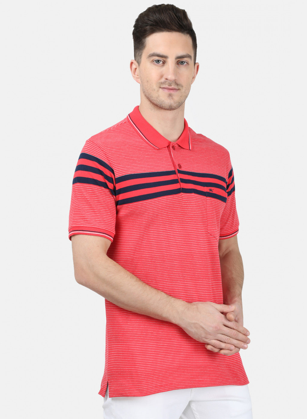 Mens Red Stripe T-Shirt