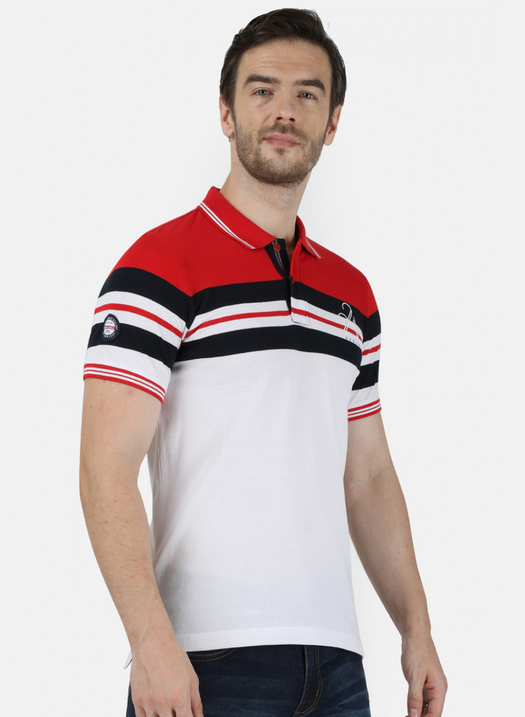 Mens Red Stripe T-Shirt