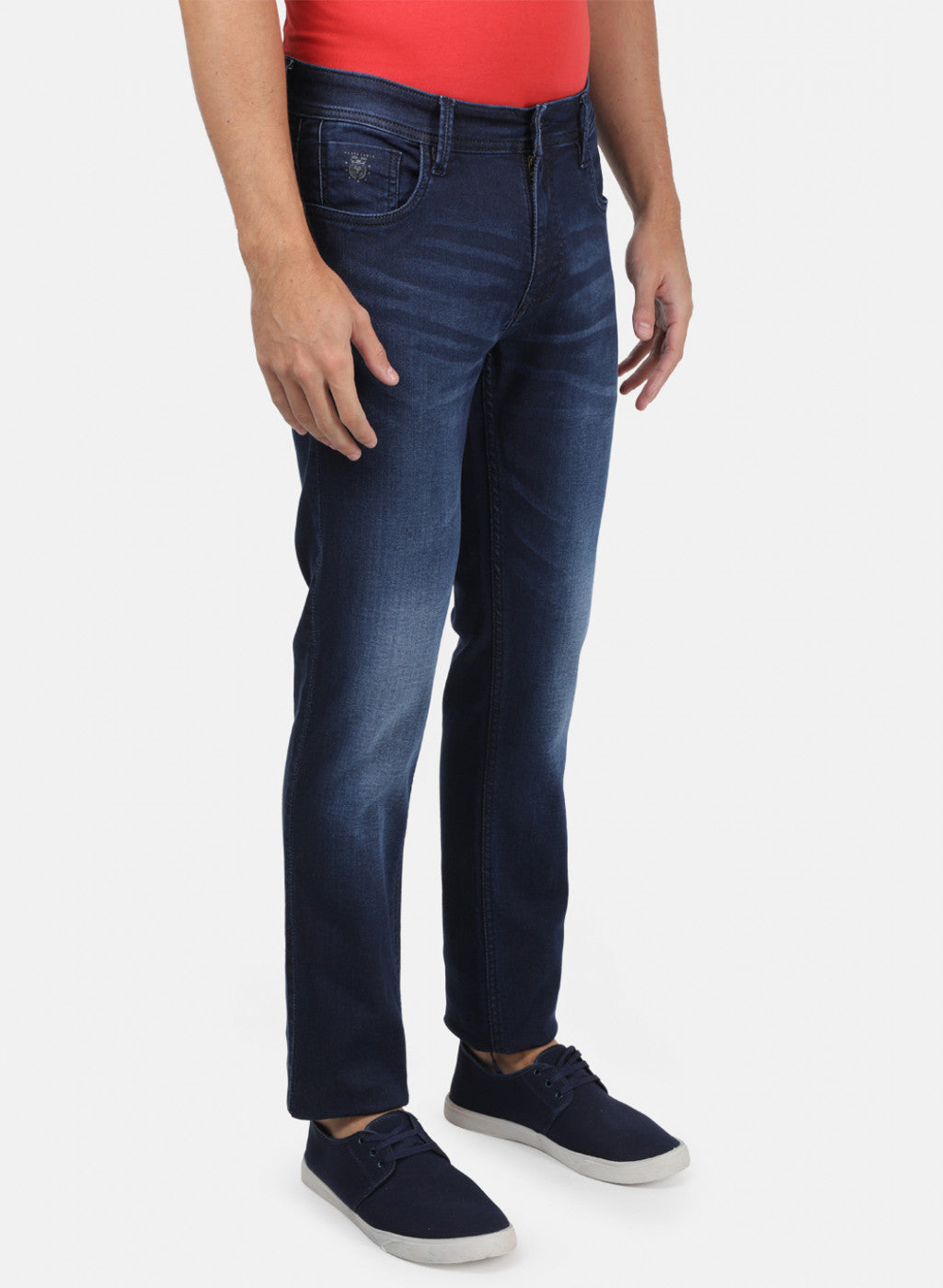 Men Blue Normal Wash Denims