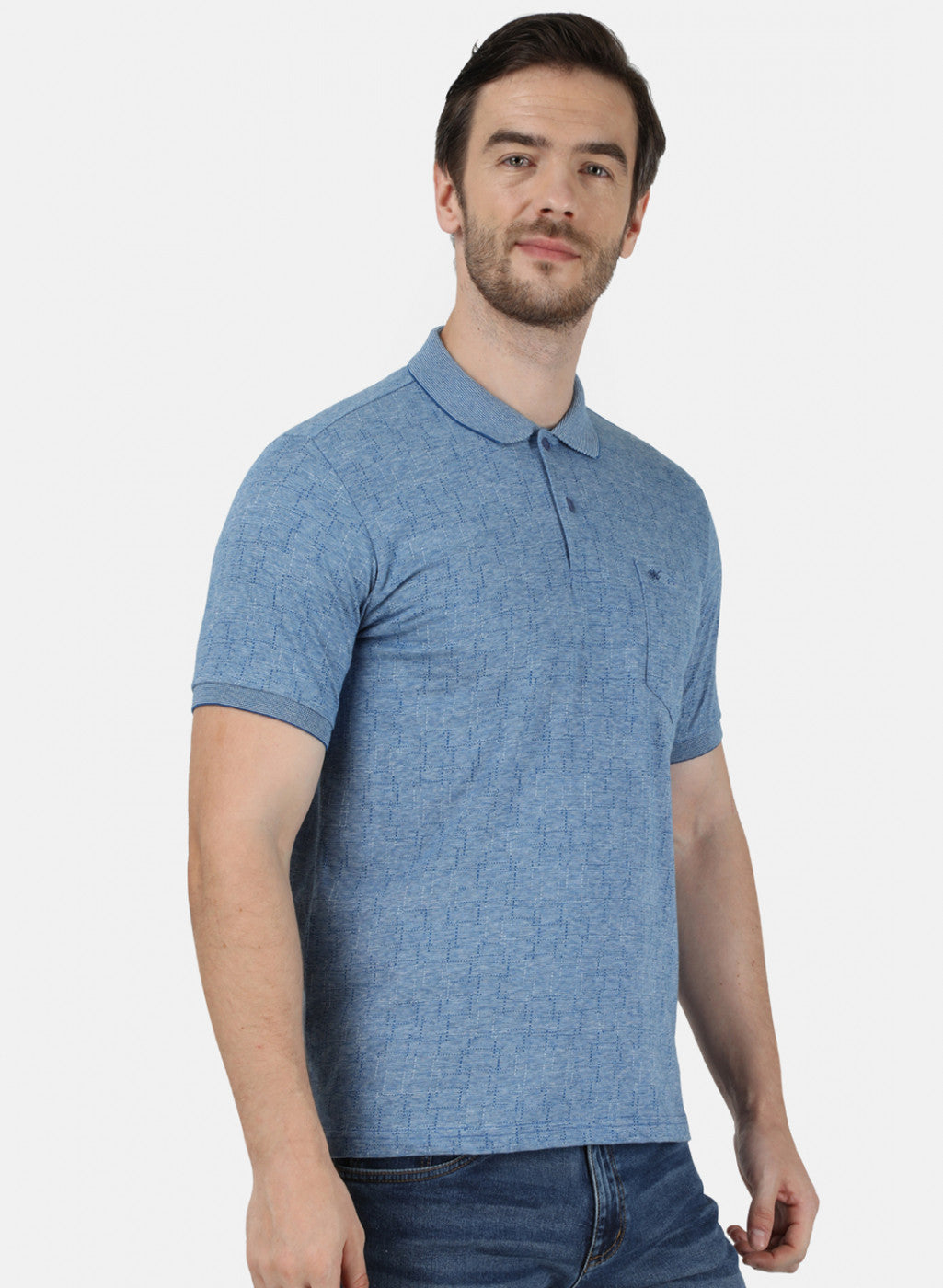 Mens Blue Stripe T-Shirt