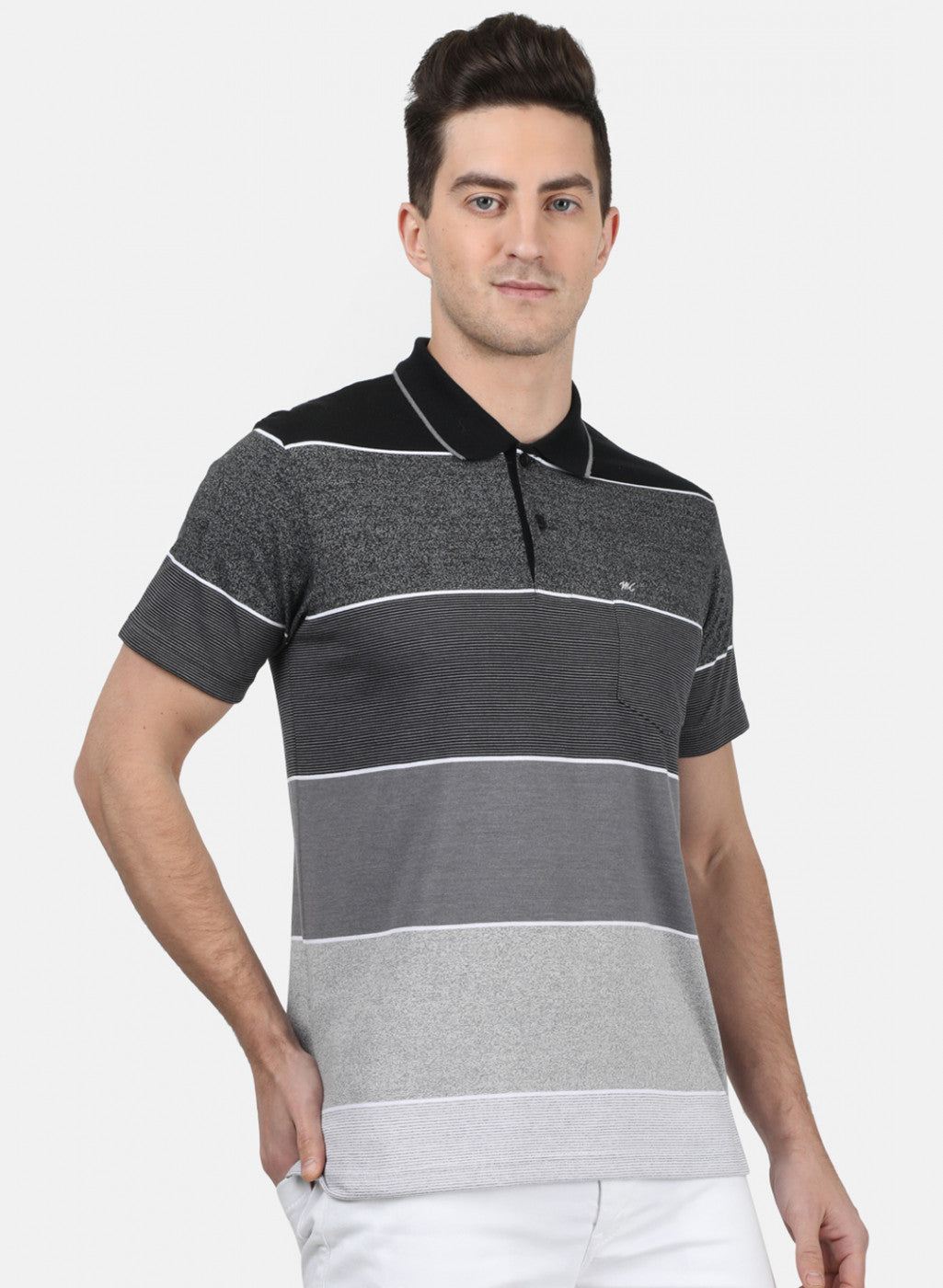 Mens Black Stripe T-Shirt