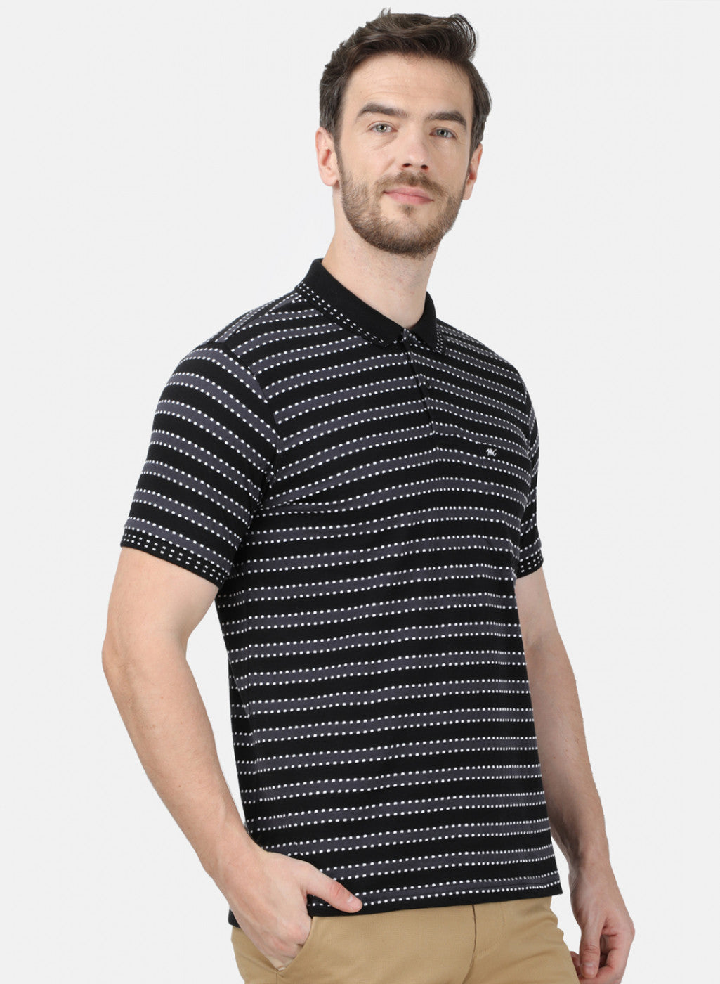 Mens Black Stripe T-Shirt