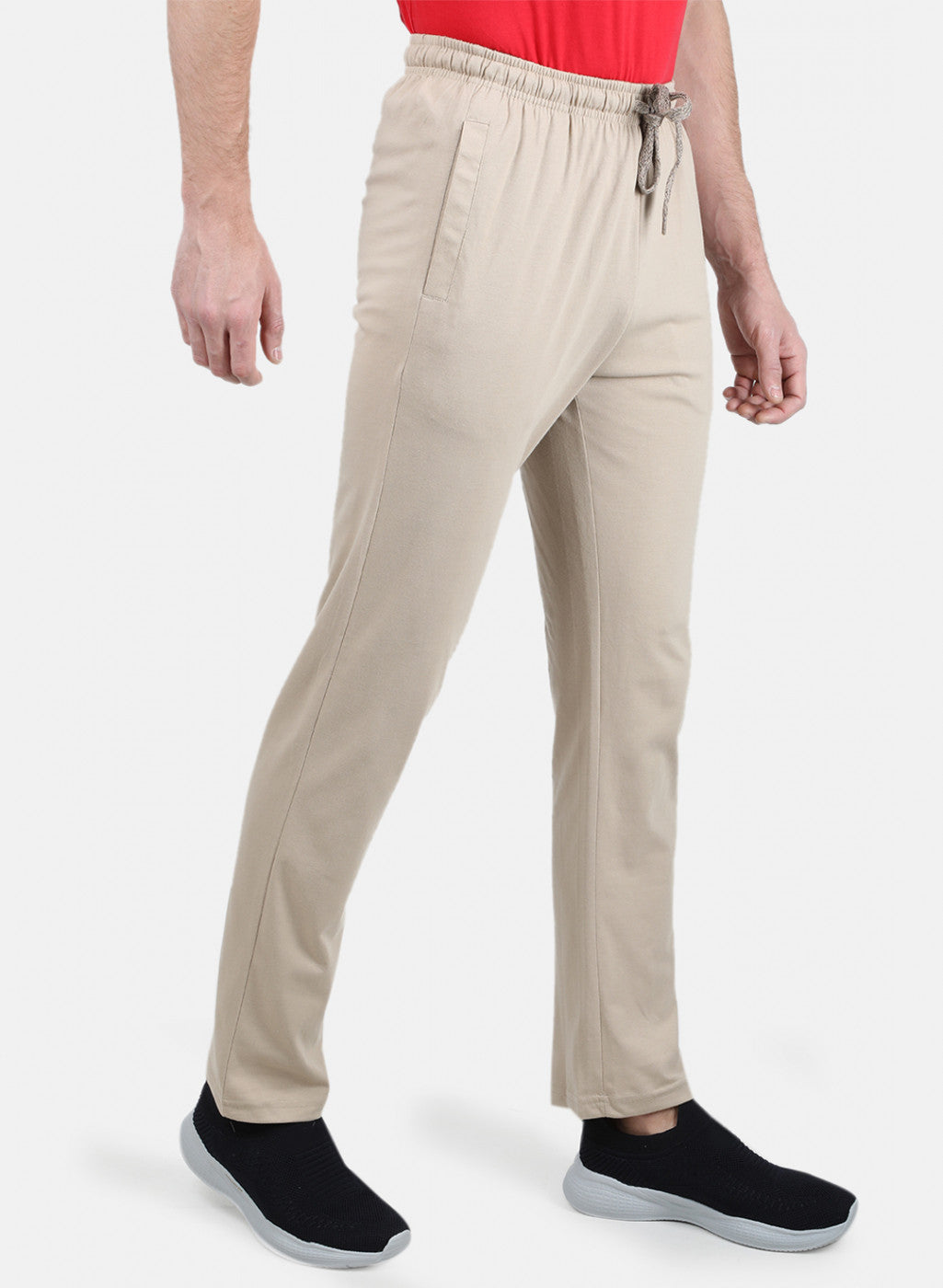 Mens Light Brown Plain Lower