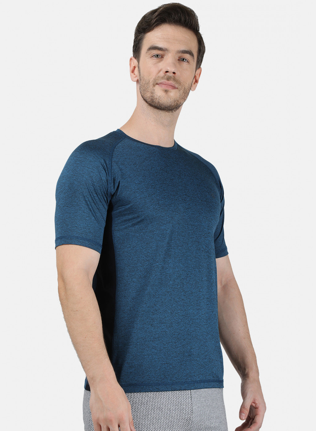 Mens Blue Printed T-Shirt