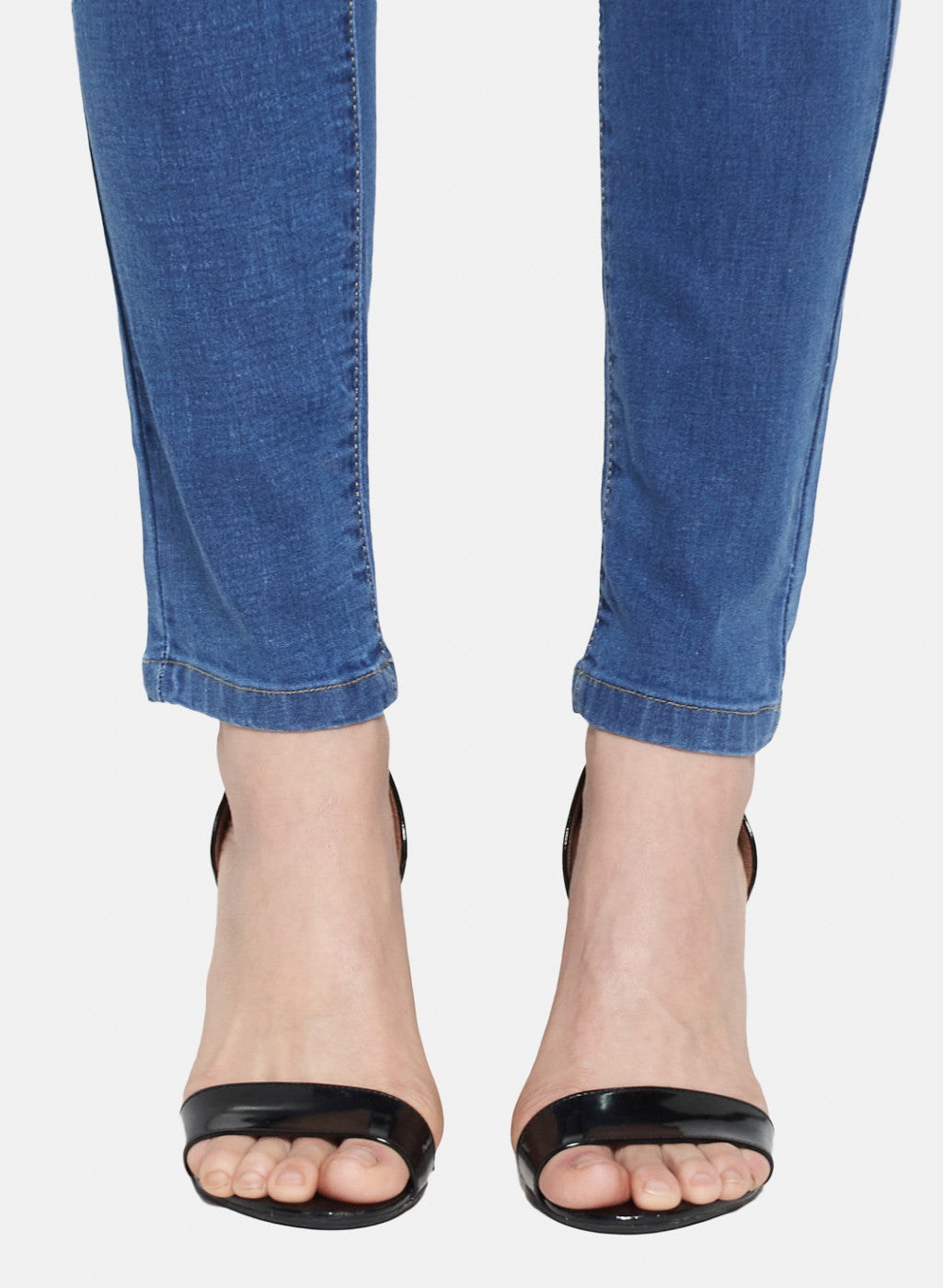 Womens Blue Slim Denim