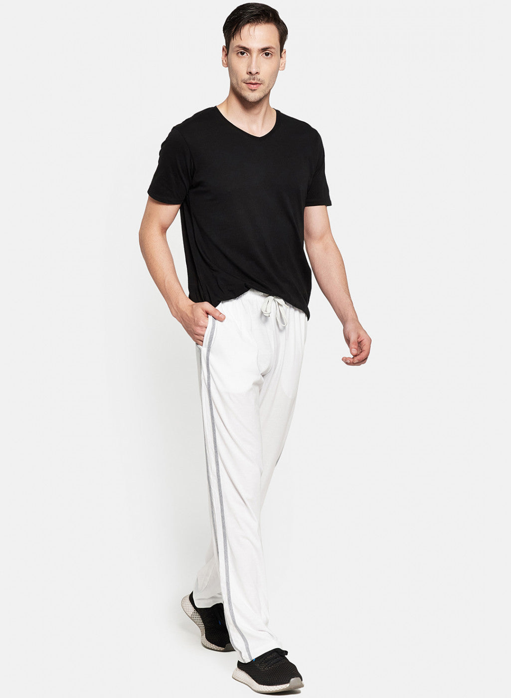 Mens White Plain Lower