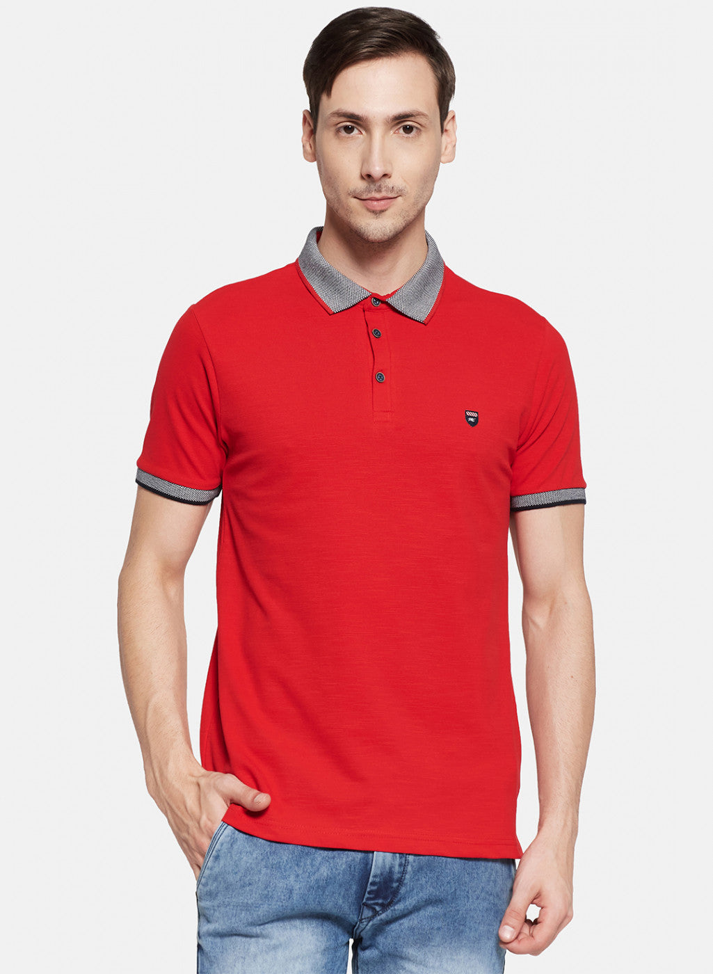 Mens Red Stripe T-Shirt