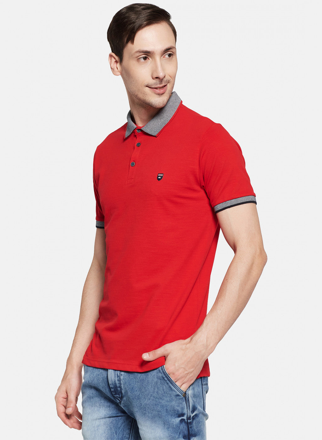 Mens Red Stripe T-Shirt