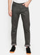 Mens Dark Grey Narrow Denim