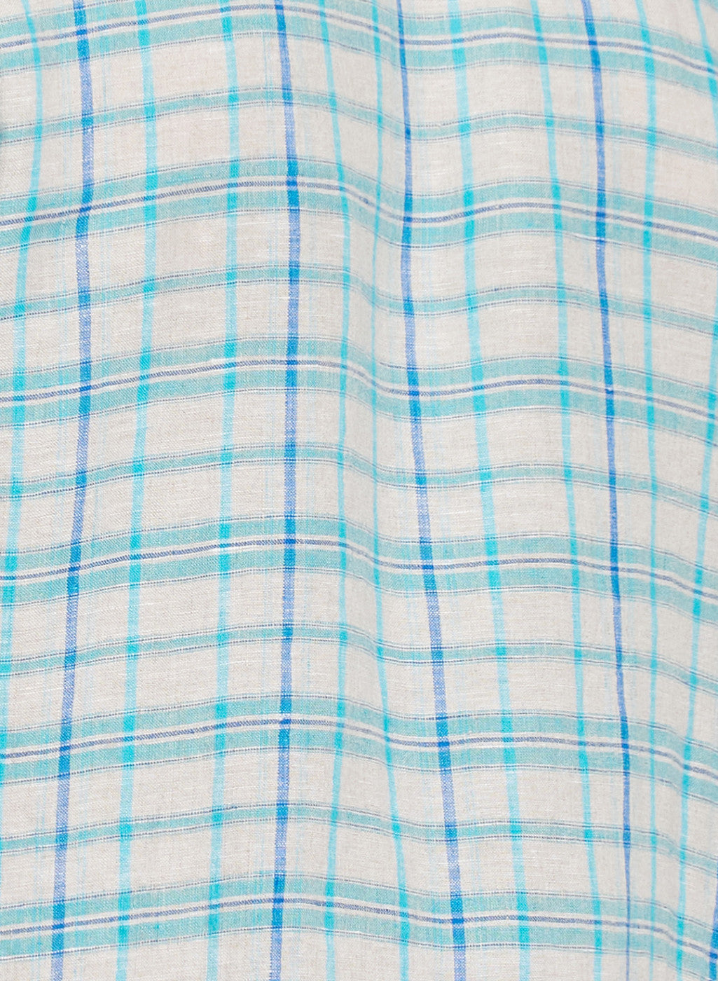 Mens Blue Check Shirt