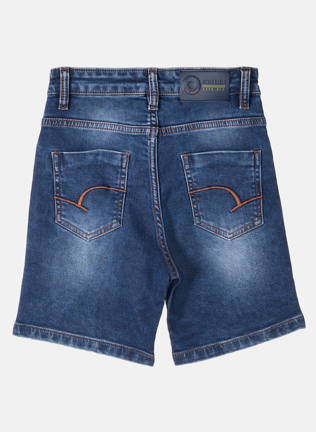 Boys Blue Heavy Wash Shorts