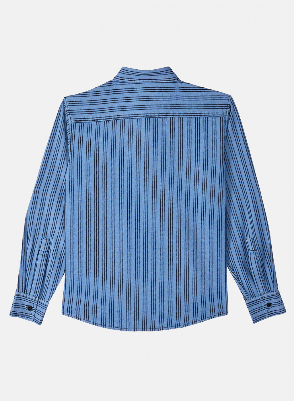 Boys Blue Stripe Shirt