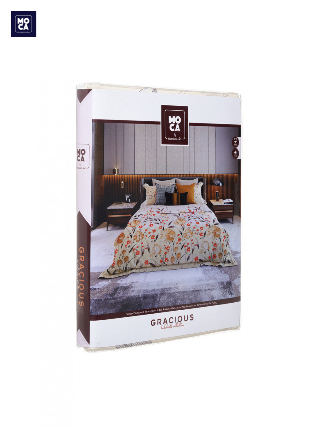 210 TC Cotton King Bedsheet with 2 Pillow Covers