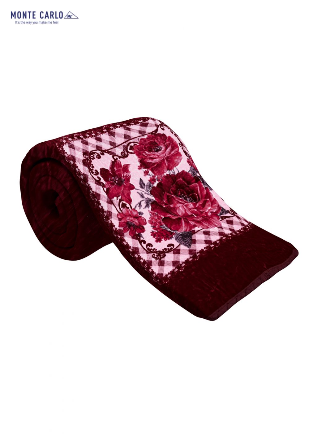 Printed Mink Double Blanket for Heavy Winter -1 Ply