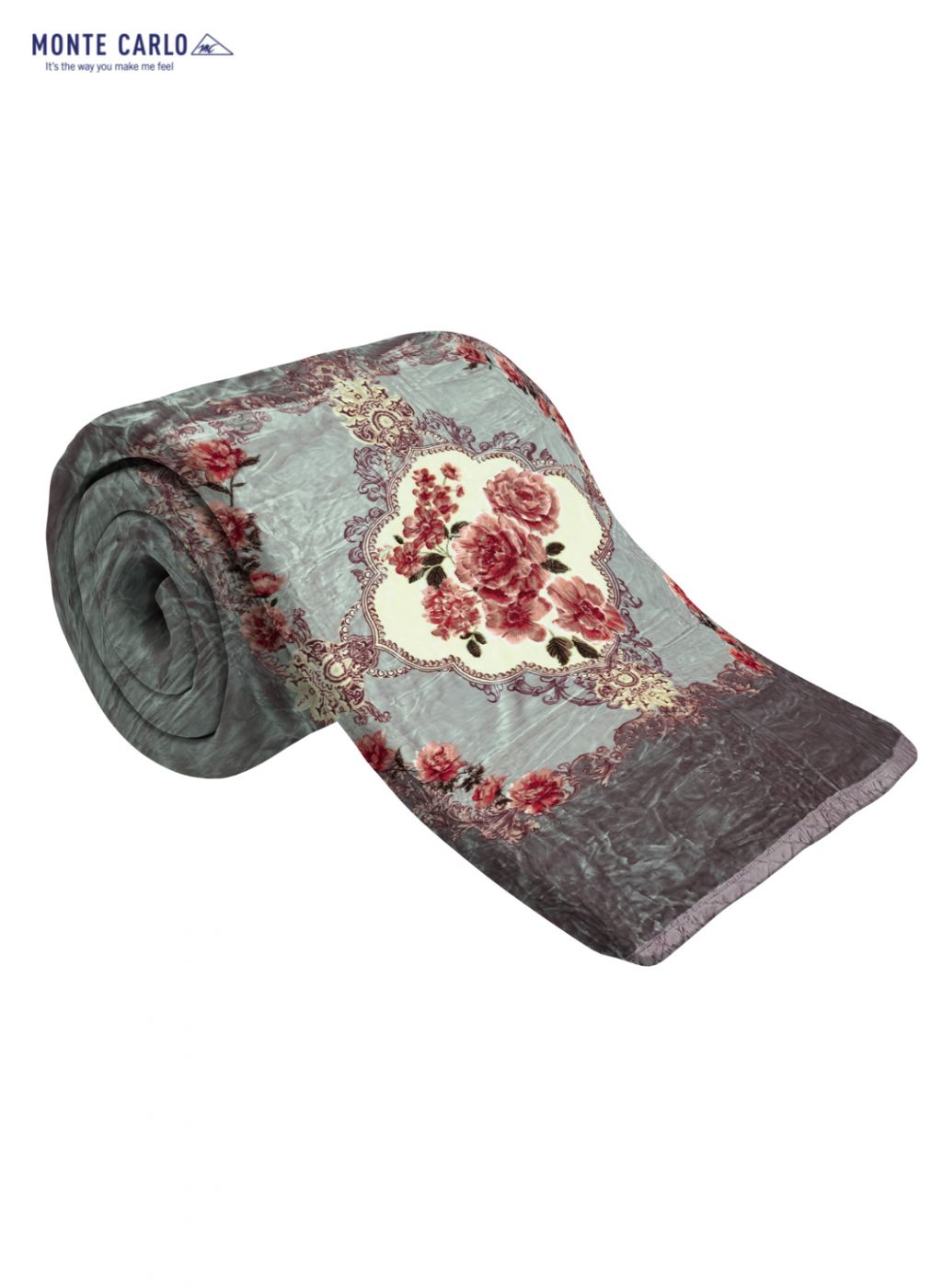 Printed Mink Double Blanket for Heavy Winter -1 Ply