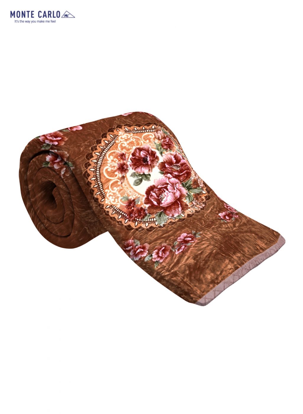 Printed Mink Double Blanket for Heavy Winter -1 Ply