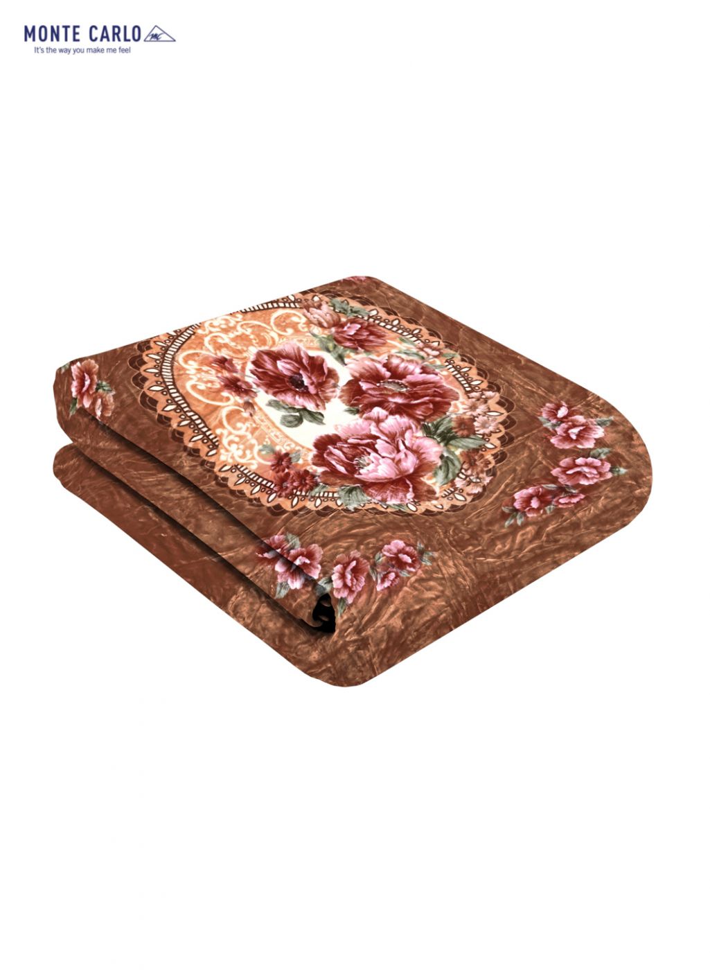 Printed Mink Double Blanket for Heavy Winter -1 Ply