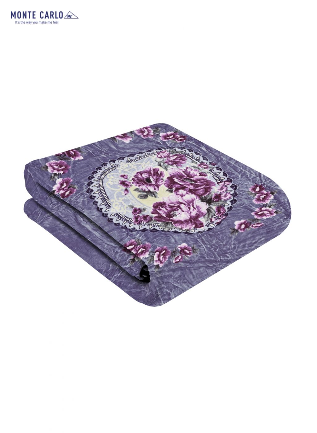 Printed Mink Double Blanket for Heavy Winter -1 Ply