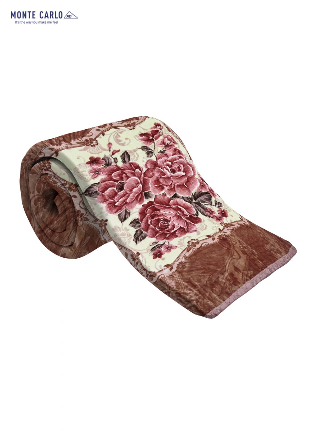 Printed Mink Double Blanket for Heavy Winter -1 Ply