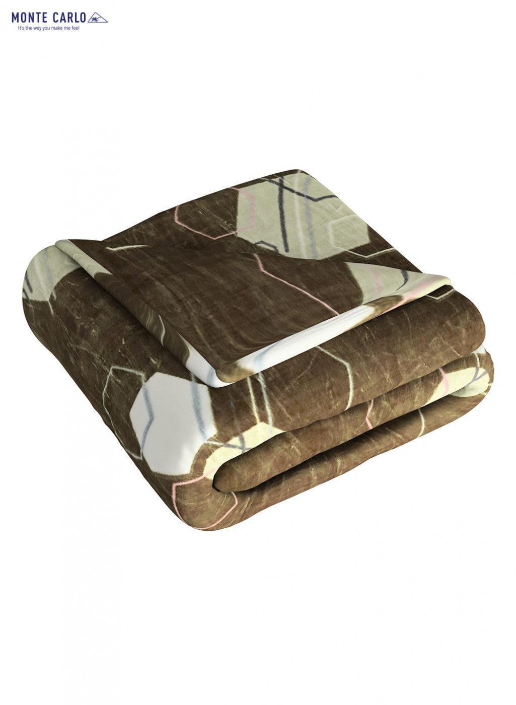 Printed Mink Double Blanket for Mild Winter -2 Ply