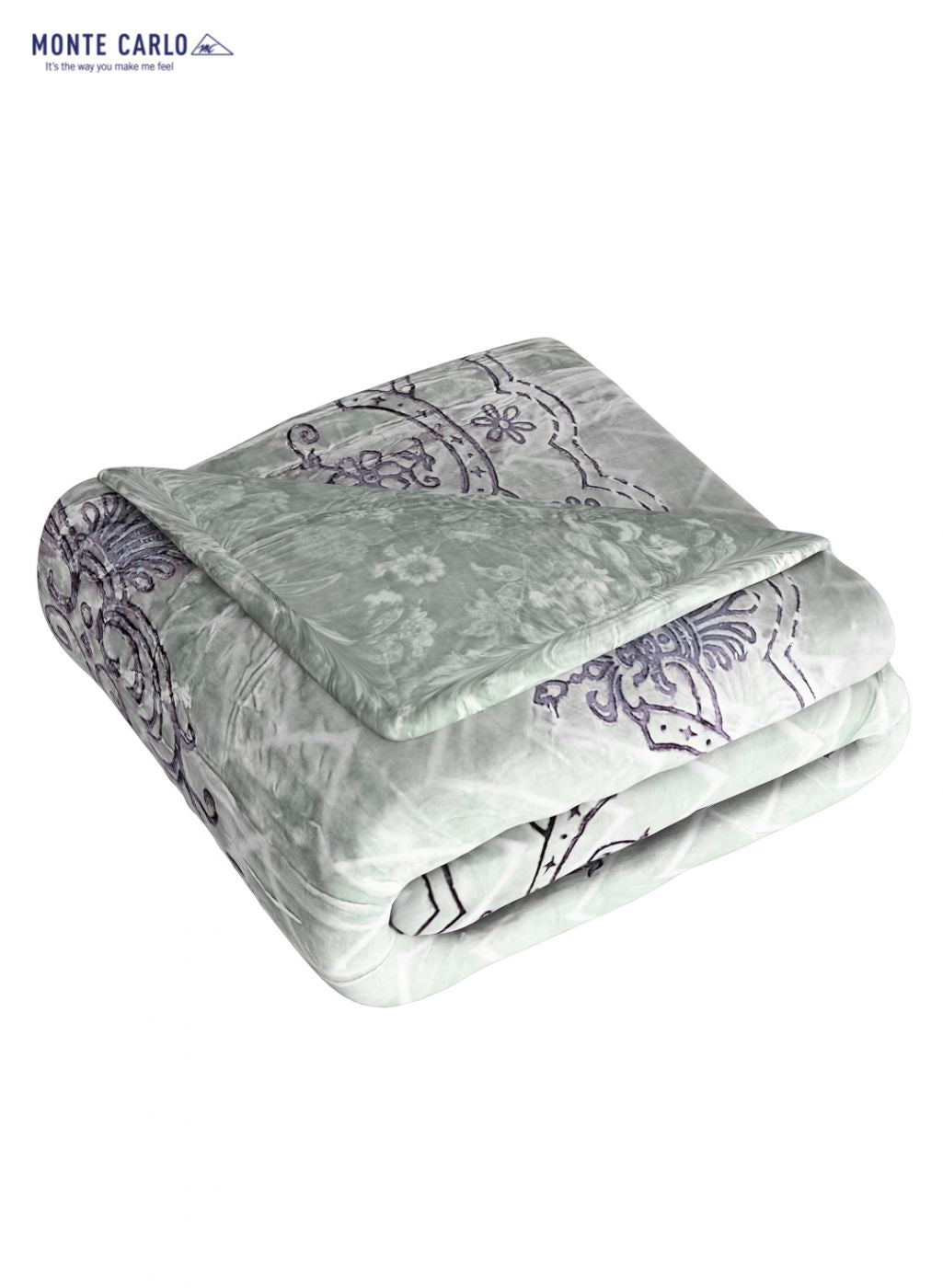 Printed Mink Double Blanket for Heavy Winter -2 Ply