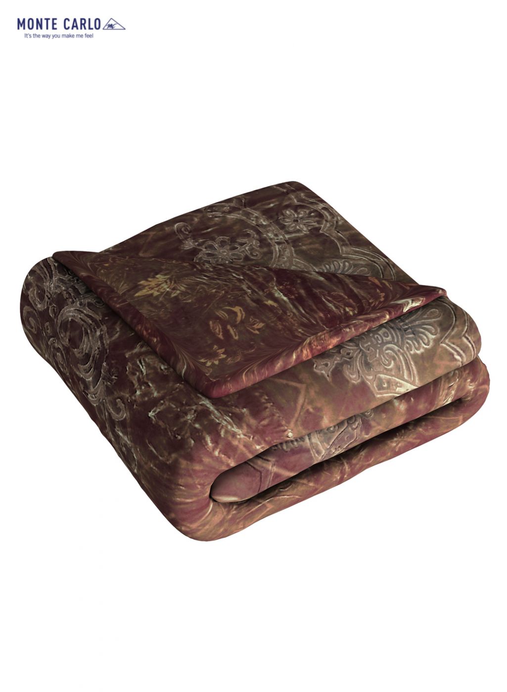 Printed Mink Double Blanket for Heavy Winter -2 Ply