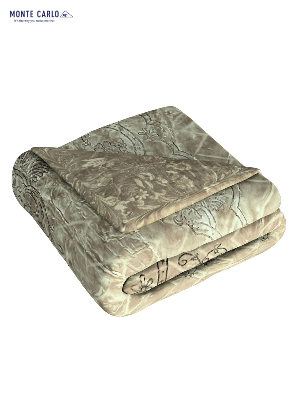 Printed Mink Double Blanket for Heavy Winter -2 Ply