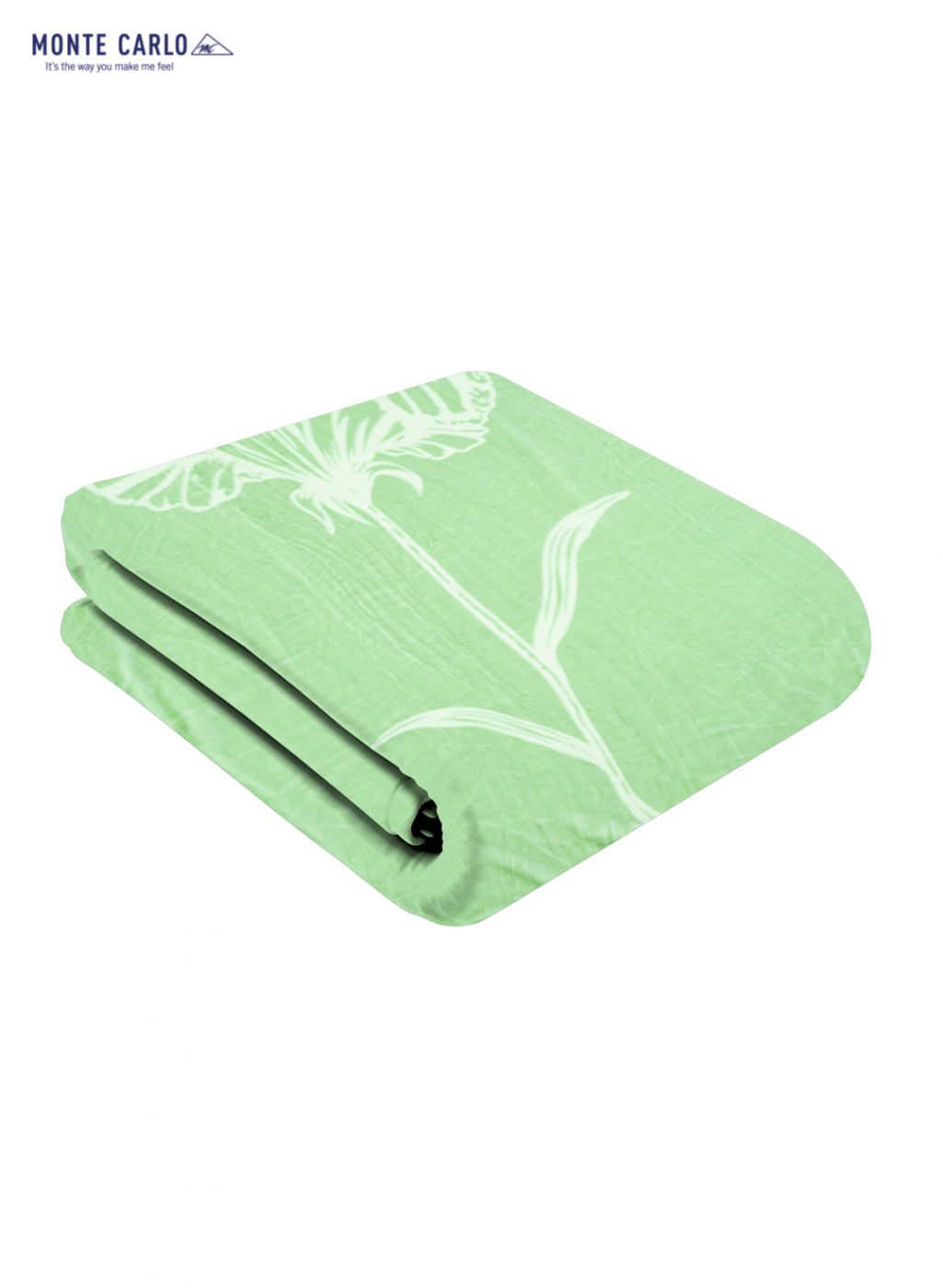 Printed Mink Single Blanket for Mild Winter - 2 Ply