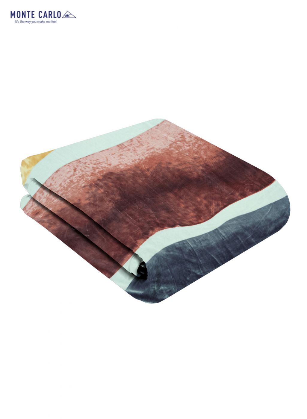 Printed Mink Single Blanket for Mild Winter - 2 Ply