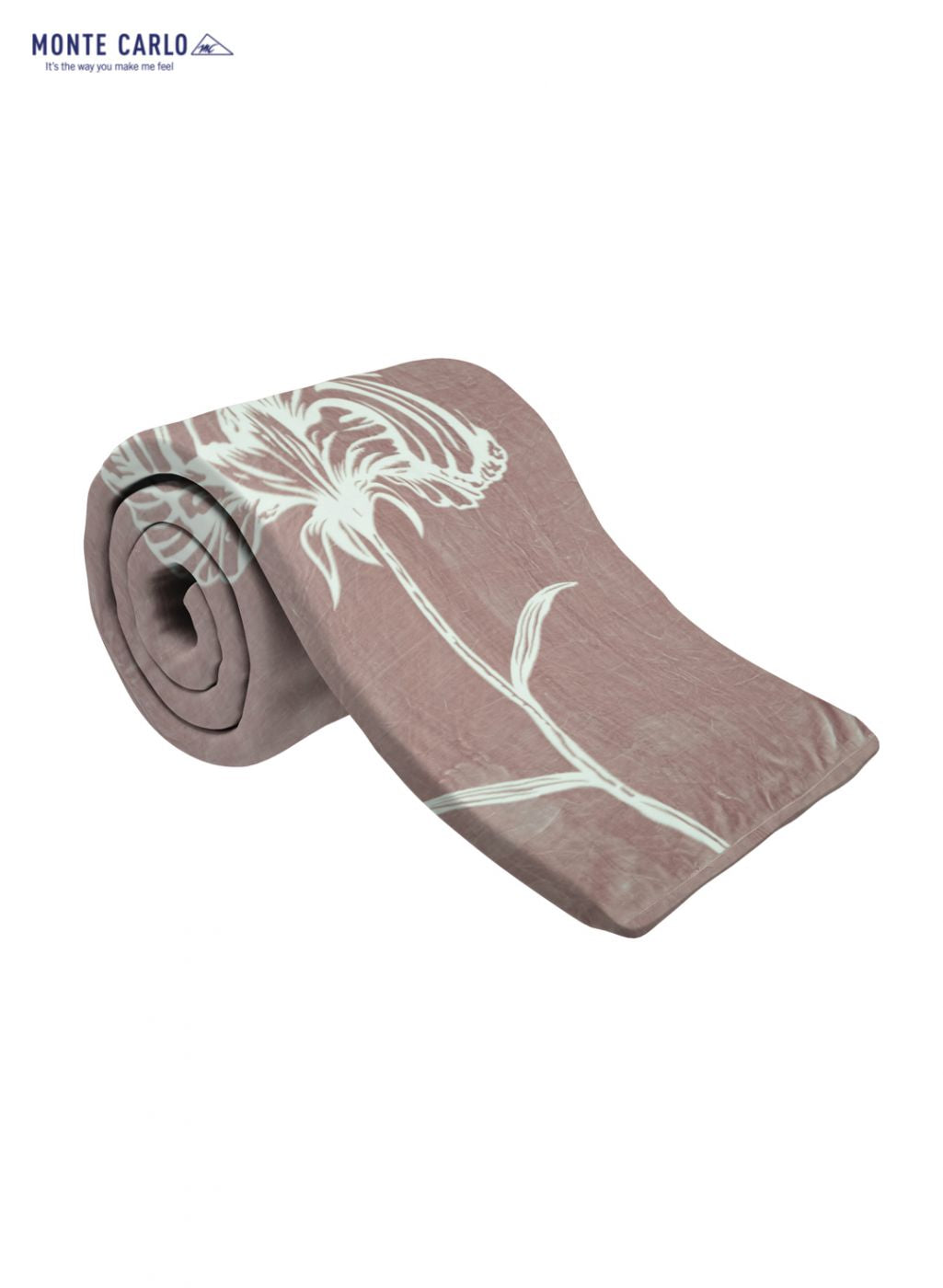 Printed Mink Single Blanket for Mild Winter - 2 Ply